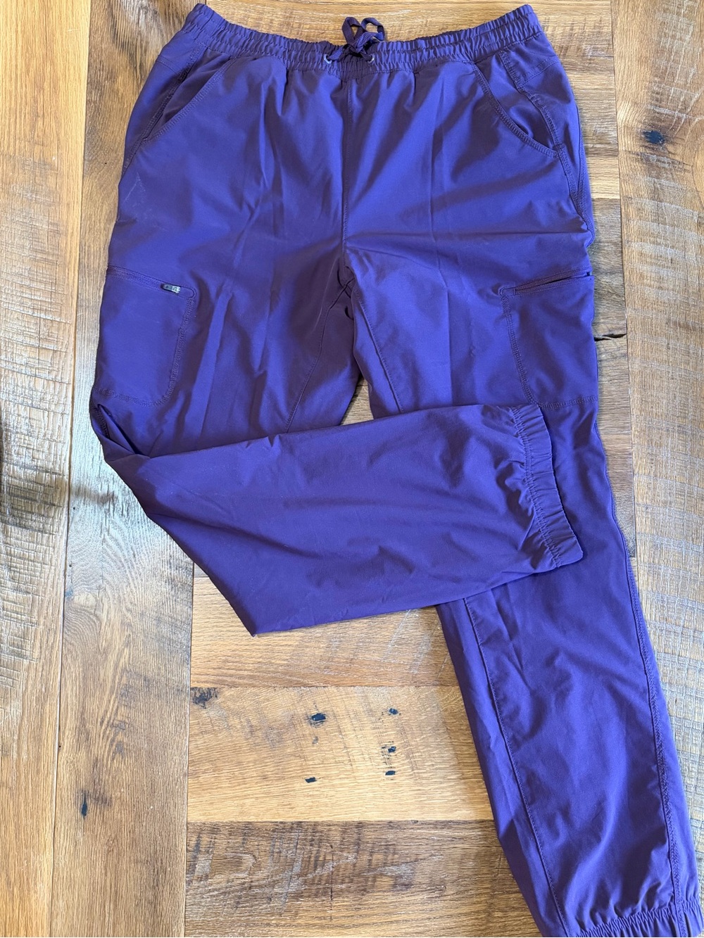 Eddie Bauer Purple Women's Fleece Lined Outdoor Pants